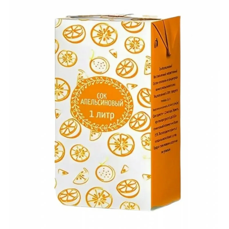 картинка Диас АПЕЛЬСИН Сок 1л белая упаковка от нашего магазина