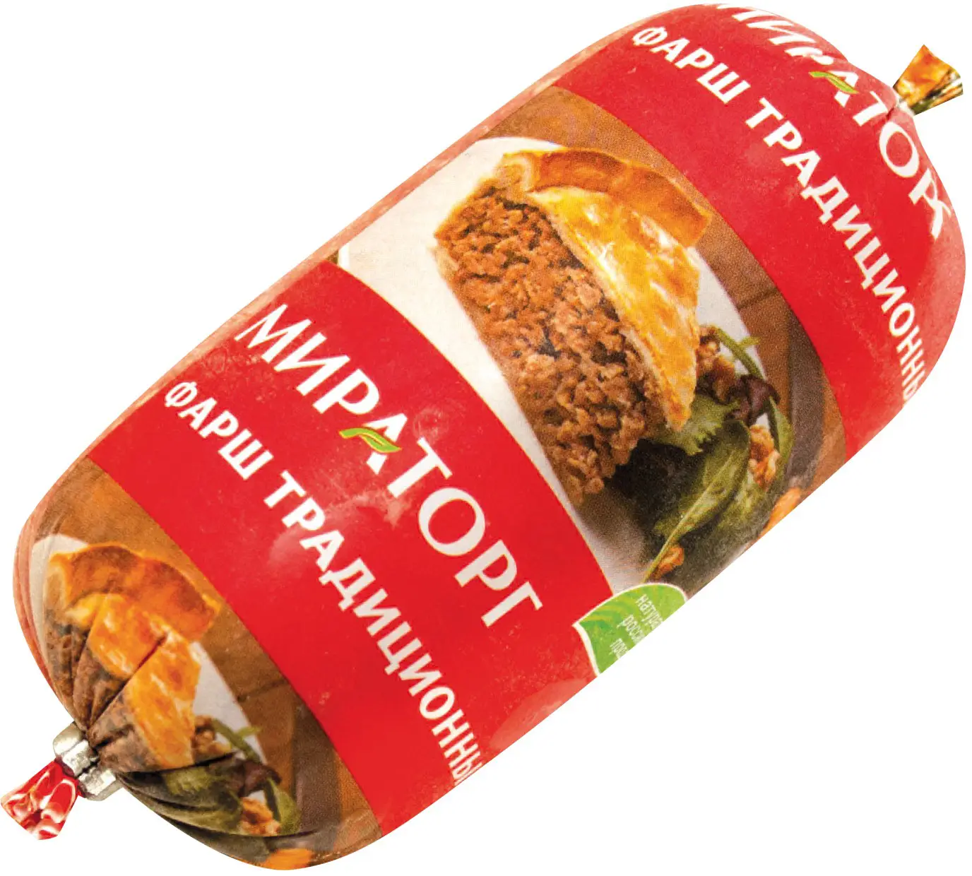 картинка Мир Фарш Традиционный свиной 500гр ТУБА Штучный Мираторт от нашего магазина