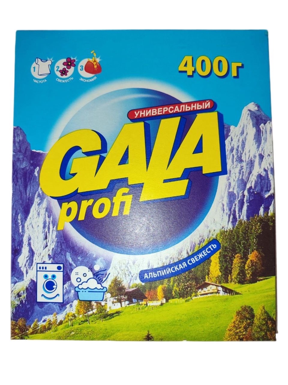 картинка Гала Порошок стир универсал 400гр Альпийская свежесть от нашего магазина