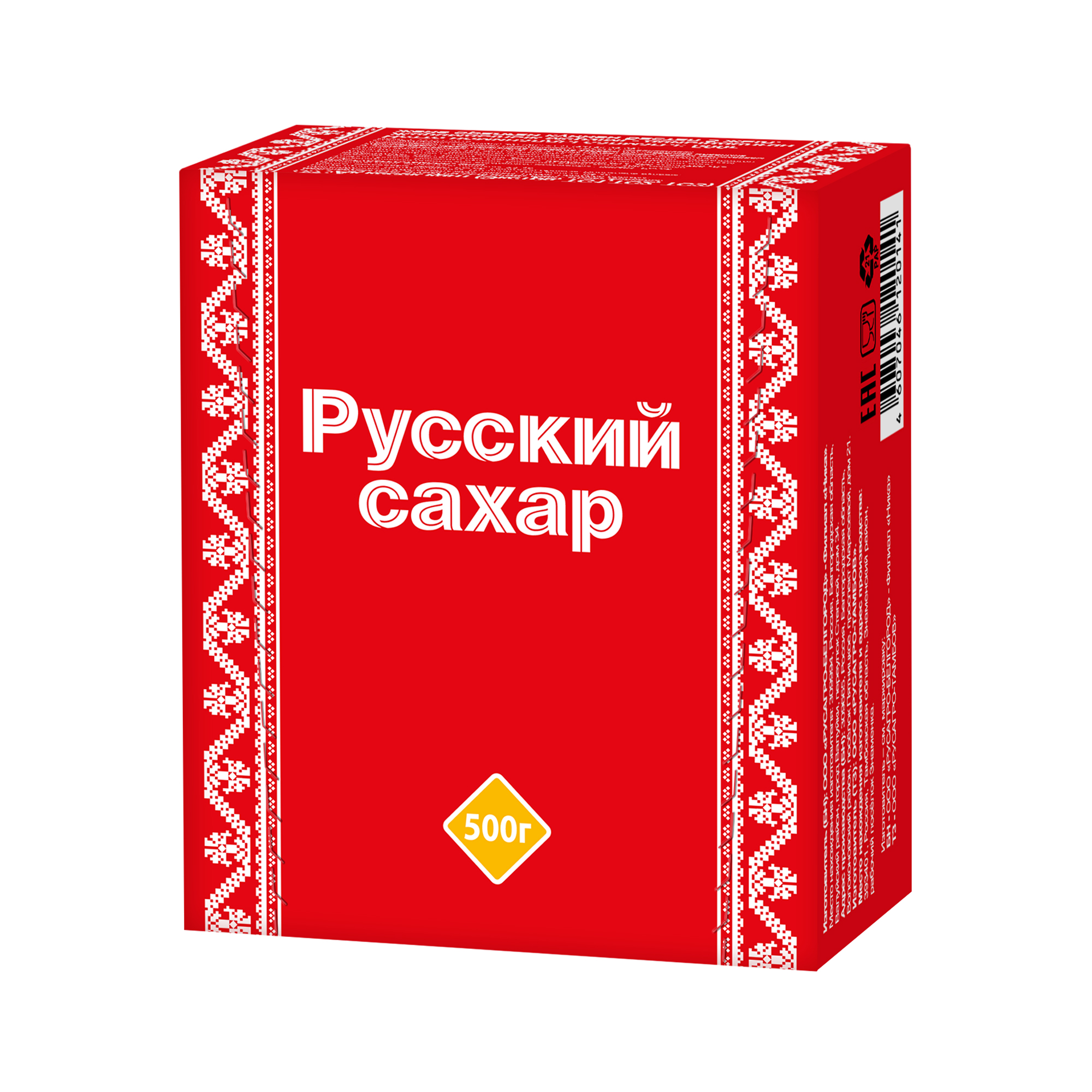 картинка Русский Сахар рафинад 1 кг красная коробка от нашего магазина