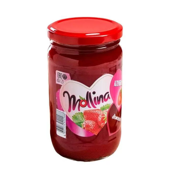 картинка Моллина Джем КЛУБНИКА 450гр от нашего магазина
