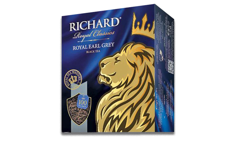 картинка Ричард ЛИСТ Royal Lord Grey Черный Бергамот 90гр от нашего магазина