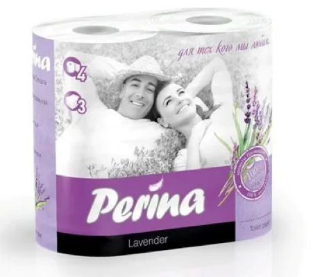 картинка ПЕРИНА ароматизированная Бумага туалетная 3 сл. от нашего магазина