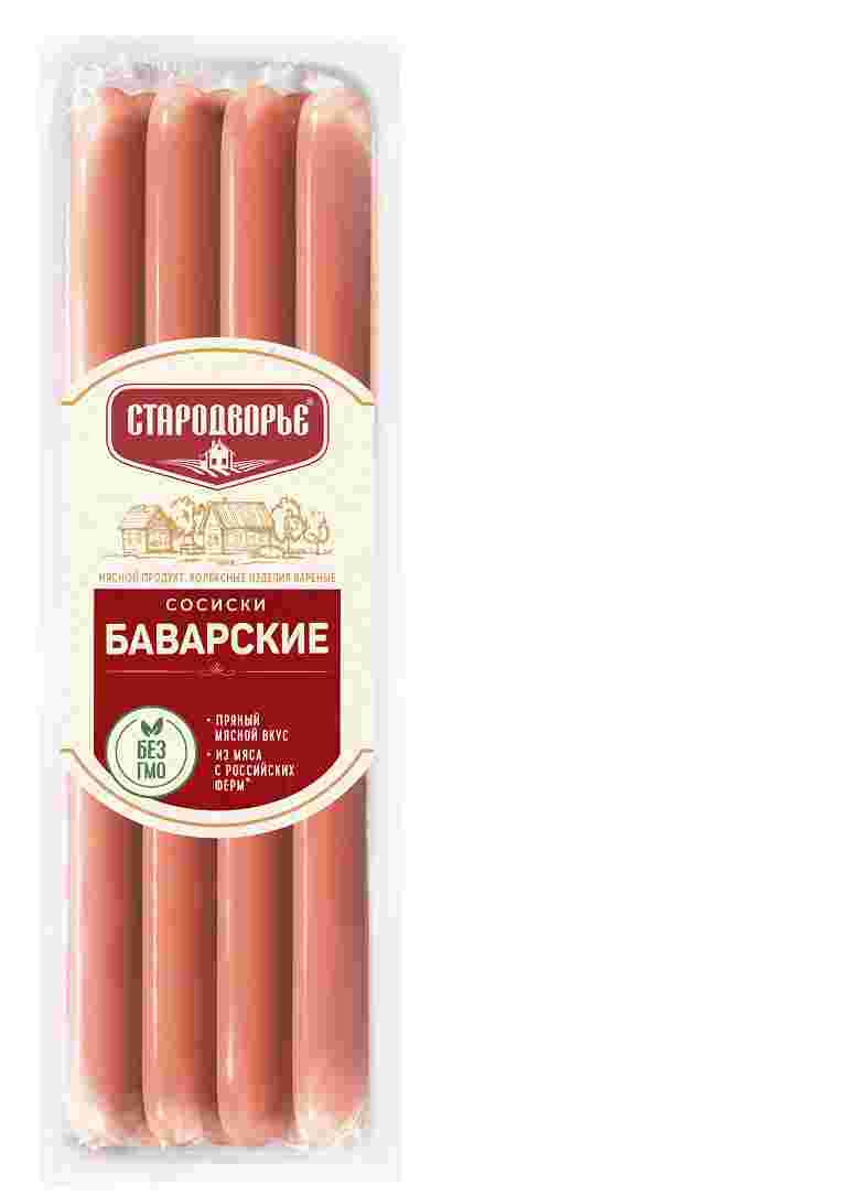 картинка Стар БАВАРСКИЕ сосиски 350гр штучный от нашего магазина