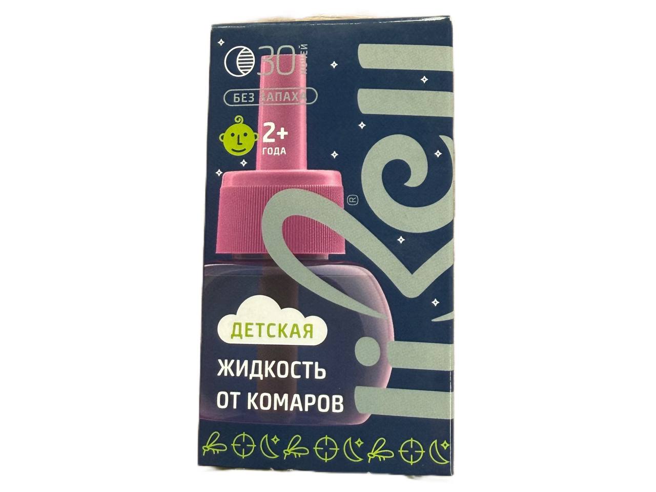 картинка Либелл Жидкость 30 ночей для детей от комаров от нашего магазина
