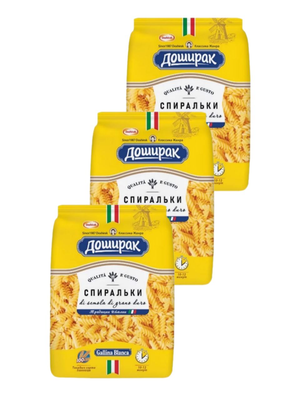 картинка Доширак СПИРАЛЬКИ макароны 400гр от нашего магазина