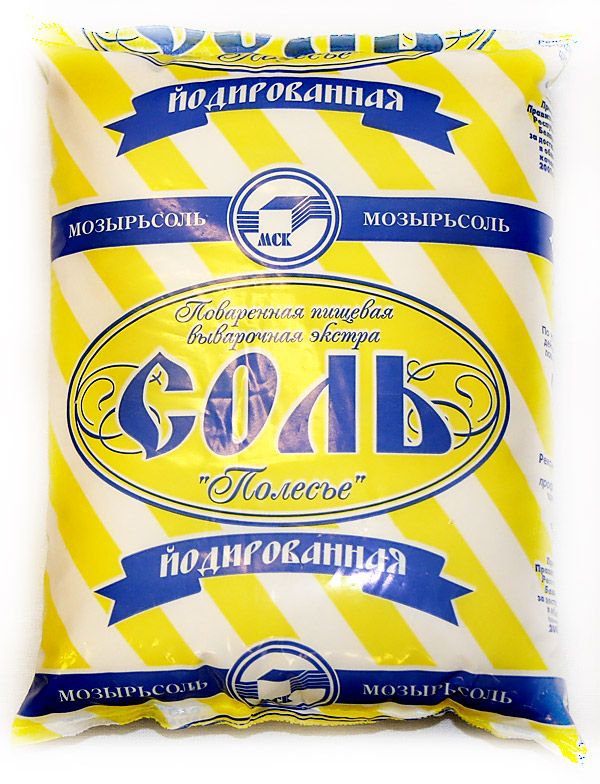 картинка Соль Экстра Йодирован МозырьСоль 1кг от нашего магазина