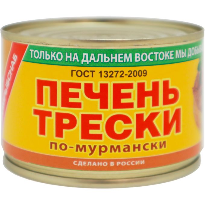 картинка Примрыбснаб Печень ТРЕСКИ По-Мурмански 240гр от нашего магазина