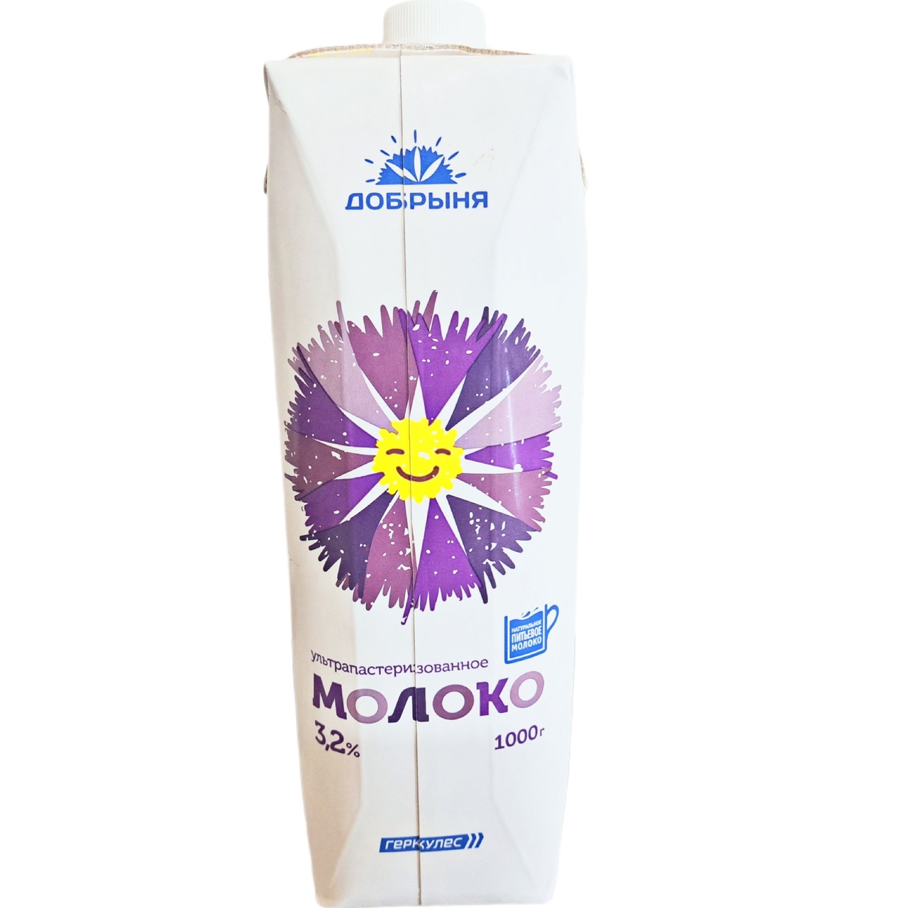 картинка Добрыня Молоко 3,2% 1л тетра пак от нашего магазина