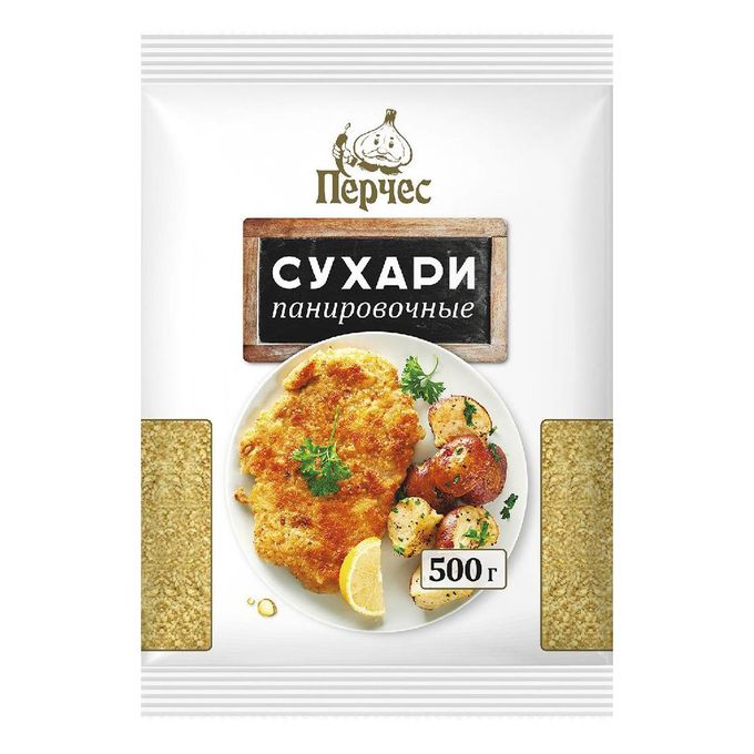 картинка Перчес Сухари Панировочные 500гр от нашего магазина