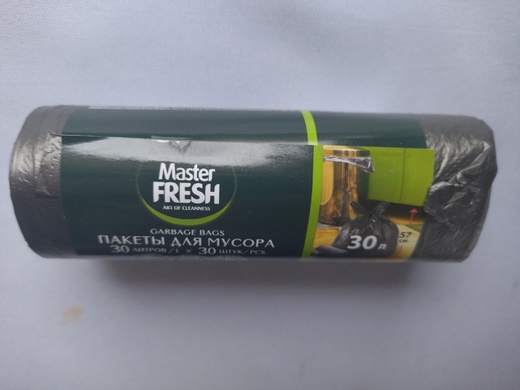картинка Мастер Пакеты 30л 30шт мусорн от нашего магазина