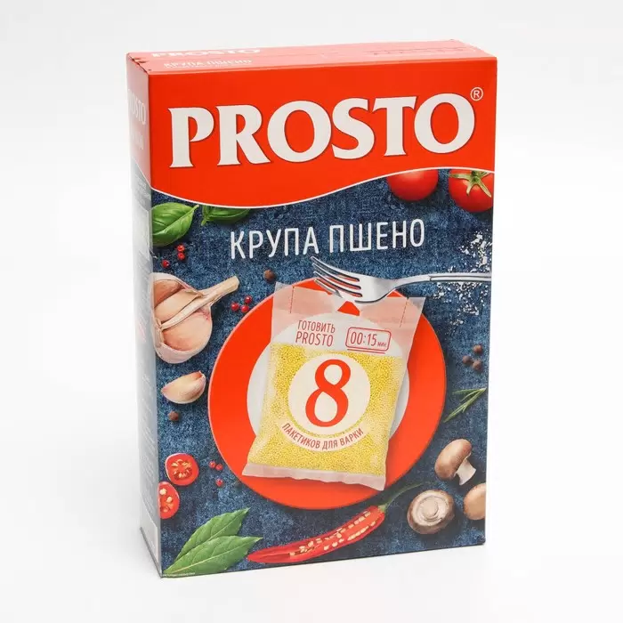 картинка Просто ПШЕНО 8 пакетов 500гр крупа от нашего магазина