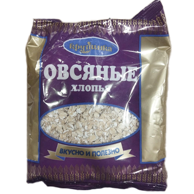 картинка Крупинка Хлопья Овсяные 400гр от нашего магазина