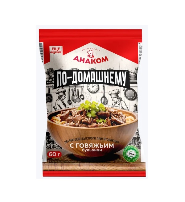 картинка Анаком Вермишель ГОВЯДИНА 60г от нашего магазина