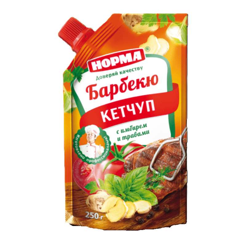 картинка Норма Кетчуп БАРБЕКЮ 250гр дой пак от нашего магазина
