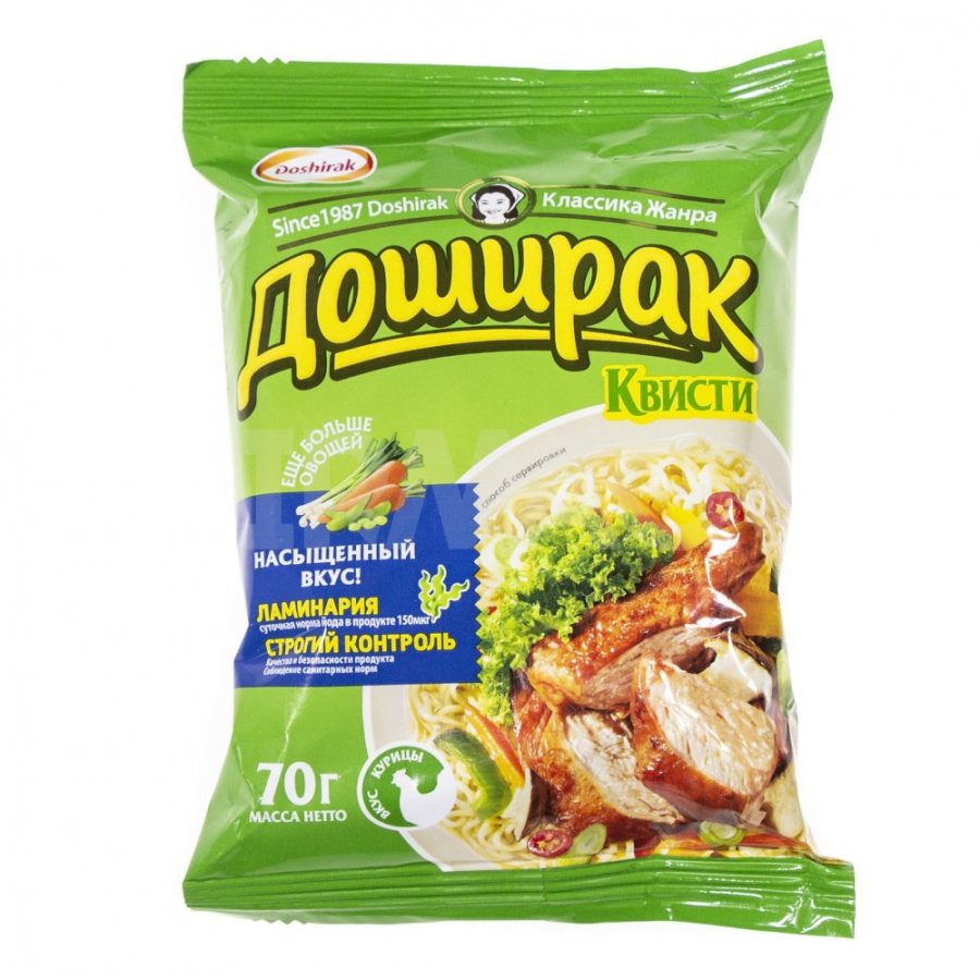 картинка Доширак Квисти Курица 70гр от нашего магазина