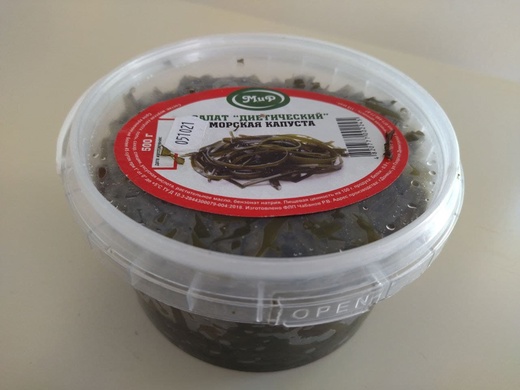 картинка Мир Морская капуста Салат (400г.) от нашего магазина