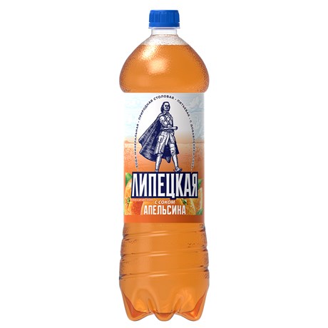 картинка Липецкая АПЕЛЬСИН среднегазированный 1,42 л от нашего магазина