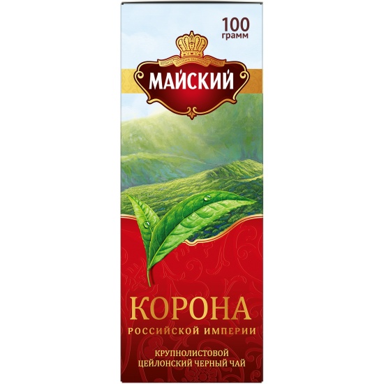 картинка Майский Корона Ри ЛИСТ 100г Крупнолистовой мал от нашего магазина