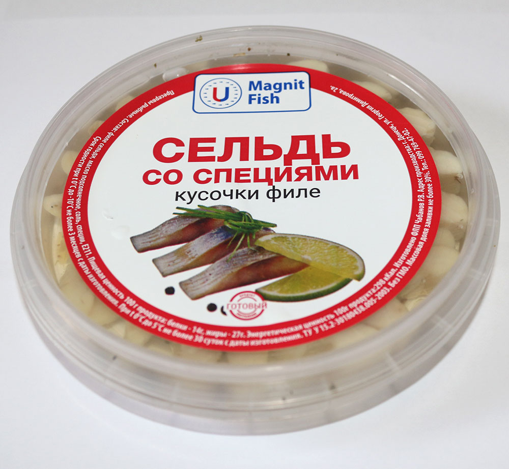 картинка Филе сельди в масле(180г.) от нашего магазина