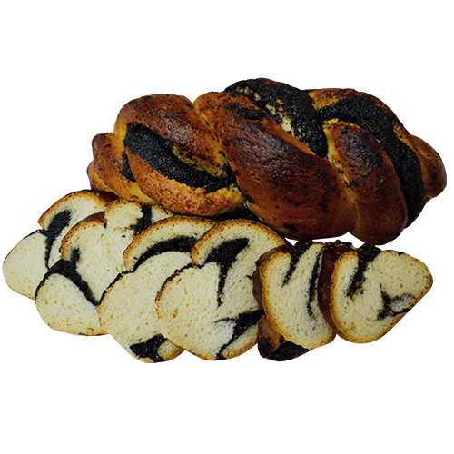 картинка до 16:00 Штрудель с маковой начинкой, 0,35 кг., доставка на след день от нашего магазина