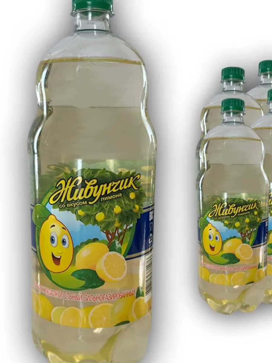 картинка Живунчик 1л ЛИМОН напиток МАЛ от нашего магазина