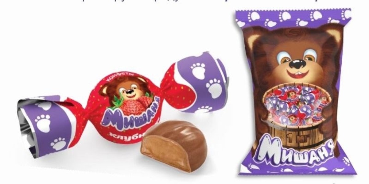 картинка Мишаня Конфеты КЛУБНИКА(Вес от 250гр)  от нашего магазина