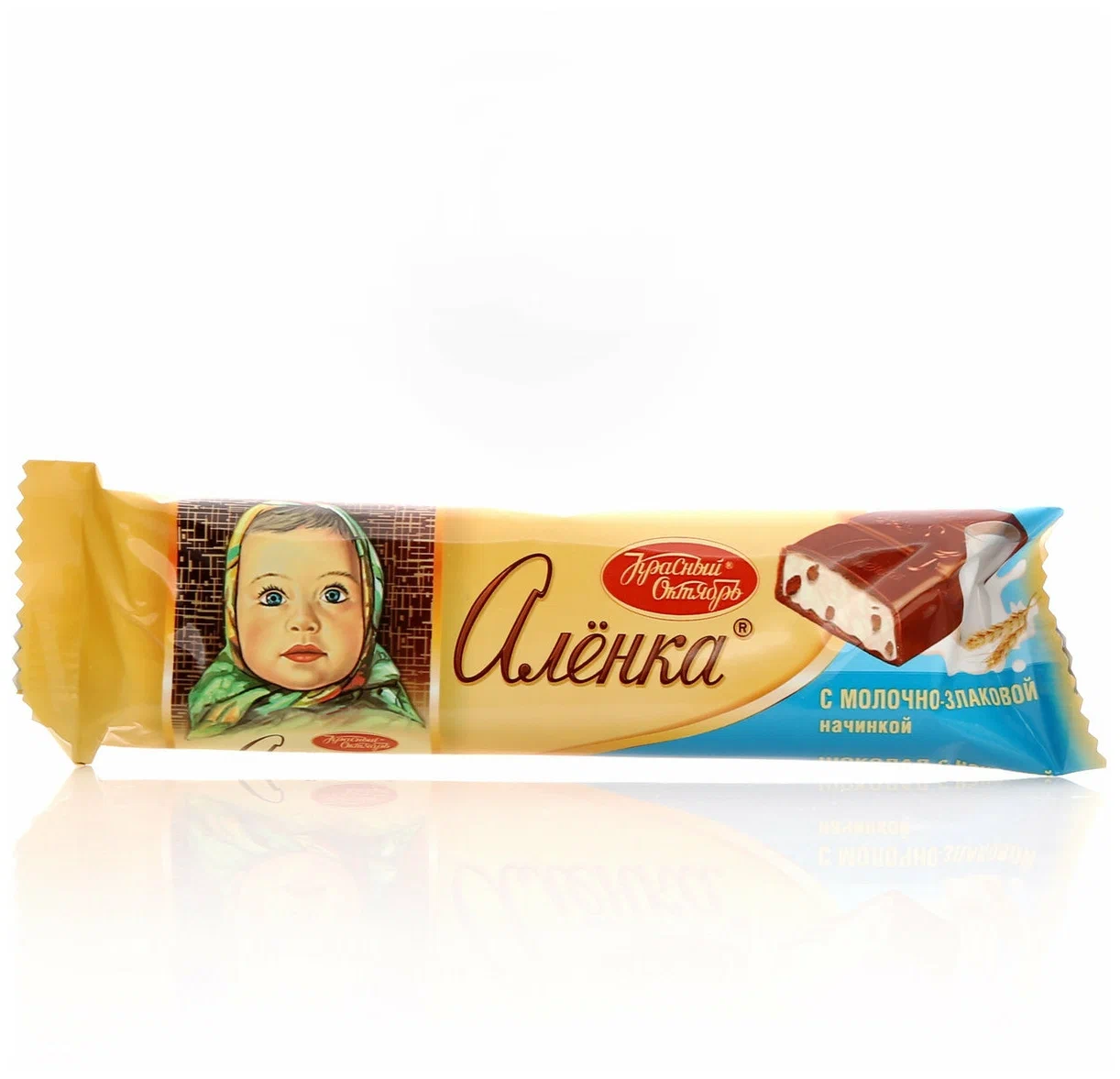 картинка Аленка Батончик МОЛОЧНО ЗЛАКОВ 45гр штучный от нашего магазина