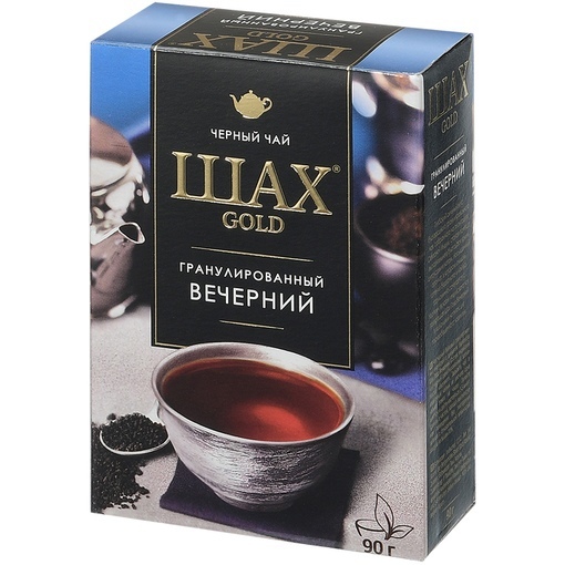 картинка Шах Голд черный гранул. Бергамот 90г. от нашего магазина