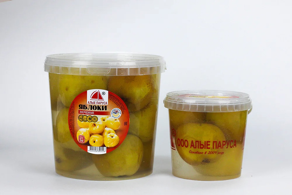 картинка Алые паруса ЯБЛОКО моченное (0,5 кг) от нашего магазина