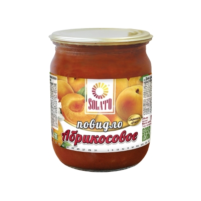 картинка Солато Повидло АБРИКОС 600гр Стекло от нашего магазина