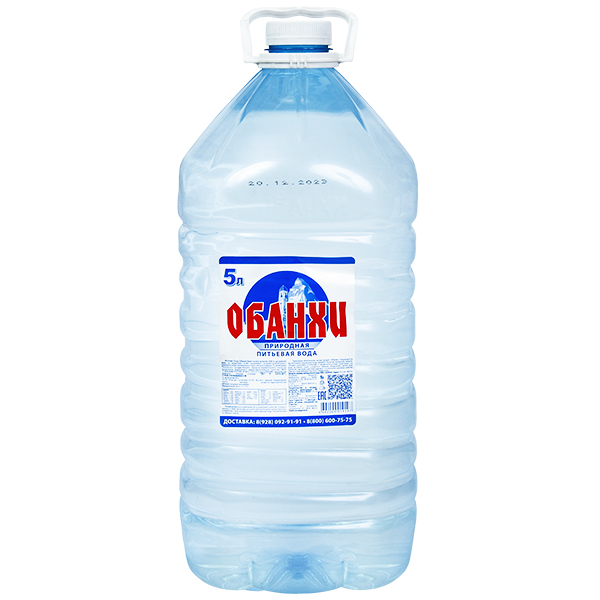 картинка Обанхи вода 5л негазир. от нашего магазина
