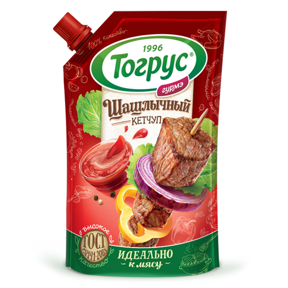 картинка Торгус Кетчуп ШАШЛЫЧНЫЙ 250гр Дой пак от нашего магазина