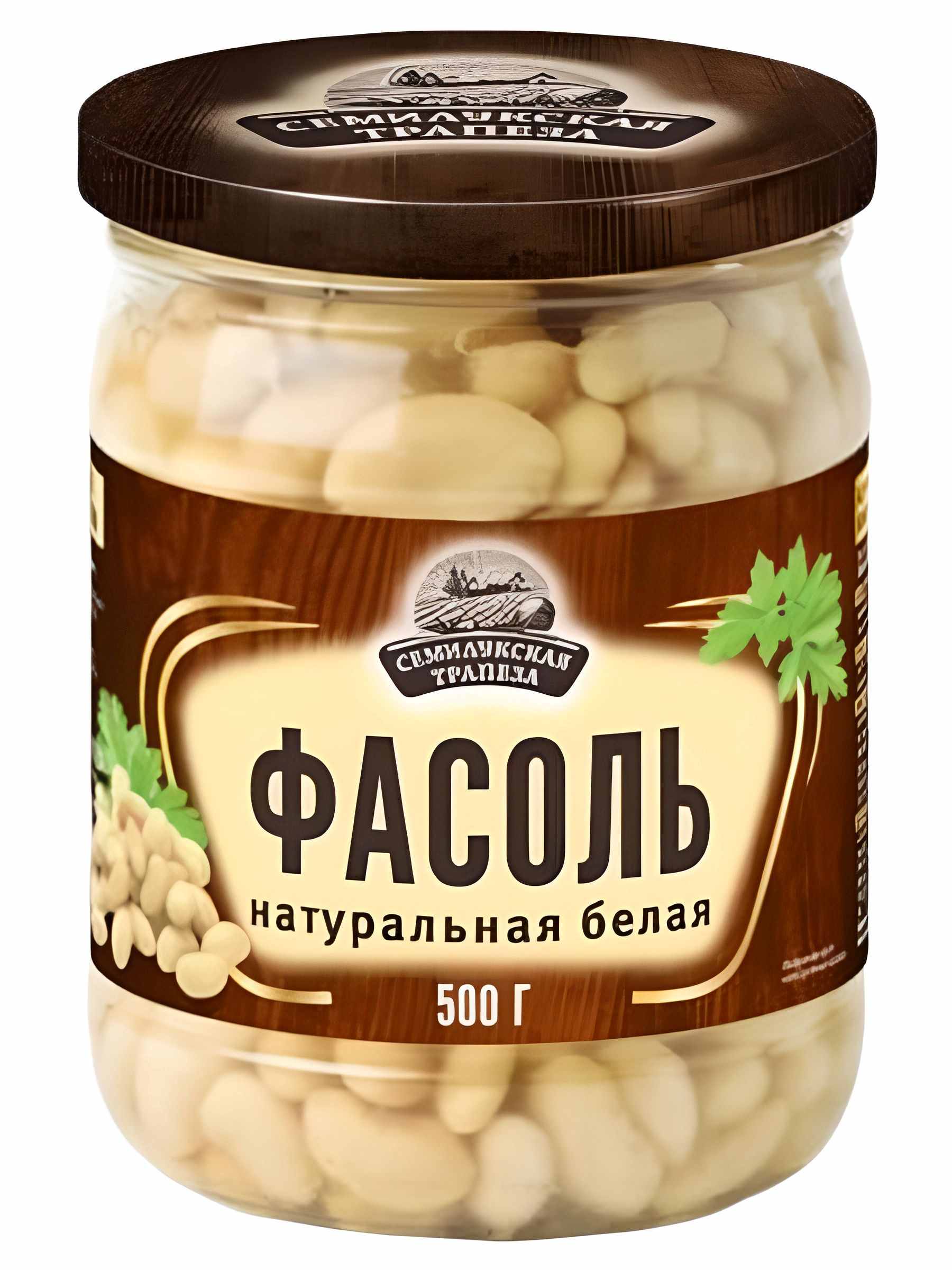 картинка Семилук трапеза Фасоль Белая Натуральная 500гр сб от нашего магазина