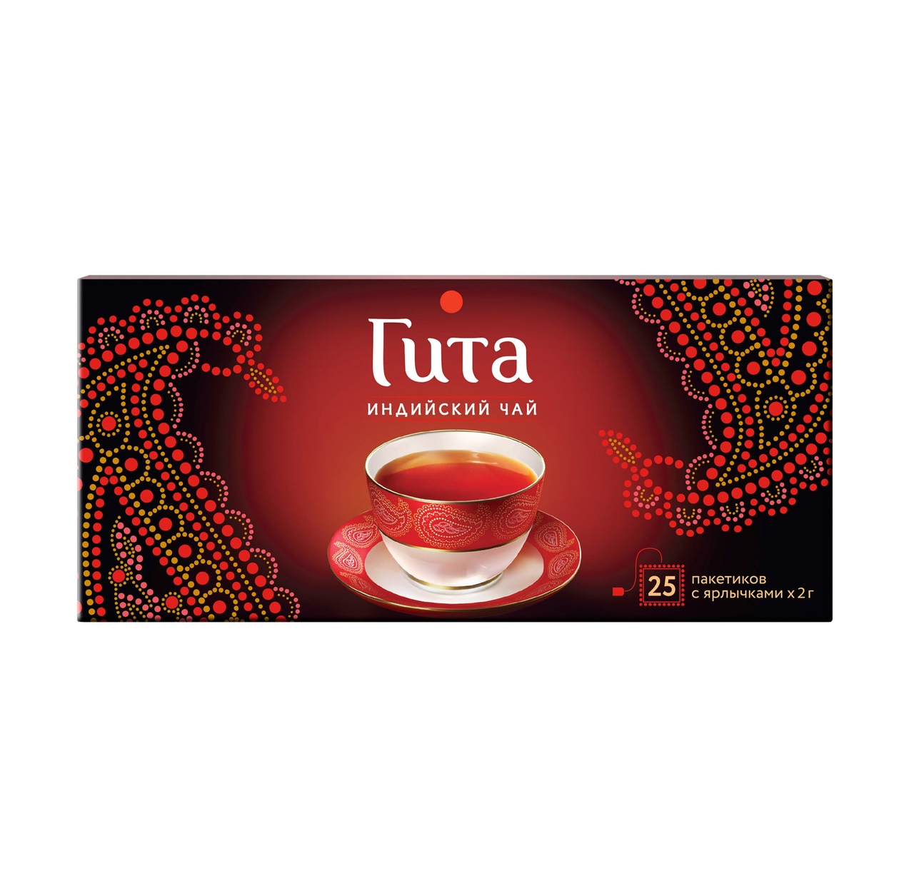 картинка ГИТА ПАКЕТ индийский чай 25 от нашего магазина