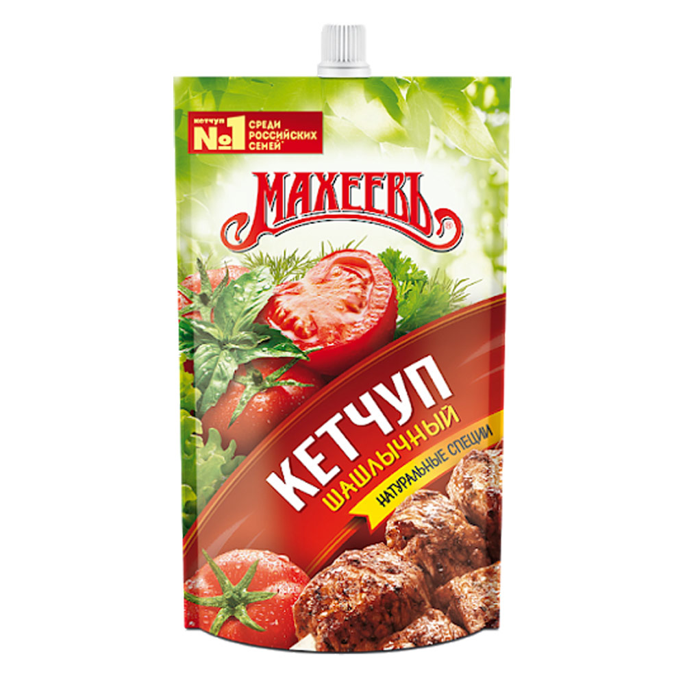 картинка Махеев Кетчуп ШАШЛЫЧНЫЙ 300 г дой-пак от нашего магазина