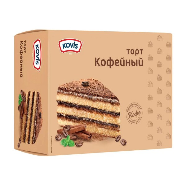 картинка Ковис Торт КОФЕЙНЫЙ 240гр от нашего магазина
