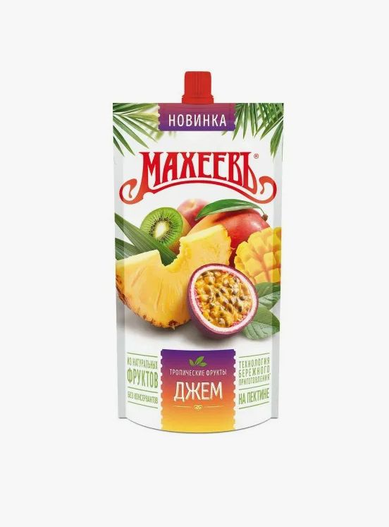 картинка Махеев Дой пак ТРОПИЧЕСКИЕ ФРУКТЫ  джем 300г. от нашего магазина