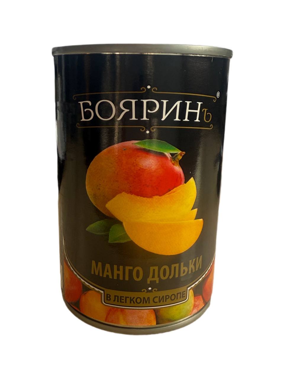 картинка Боярин МАНГО Дольки в сиропе 314мл жб от нашего магазина
