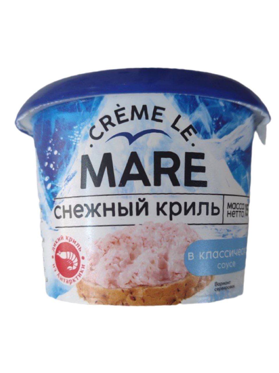 картинка Маре Криль Снежный  в классич соусе 150гр от нашего магазина
