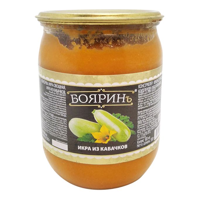 картинка Боярин Икра Кабачковая 510гр Стекло от нашего магазина