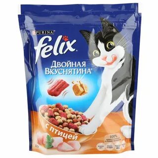 картинка ФЕЛИКС Ассорти (200гр) сухой от нашего магазина