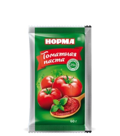 картинка Норма Саше Томатная паста 25% 60гр от нашего магазина