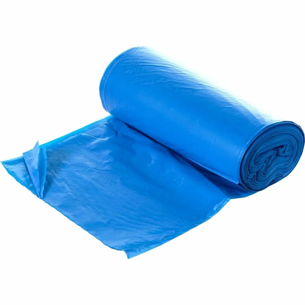 картинка Пакеты для мусора 35л 50шт СИНИЕ от нашего магазина