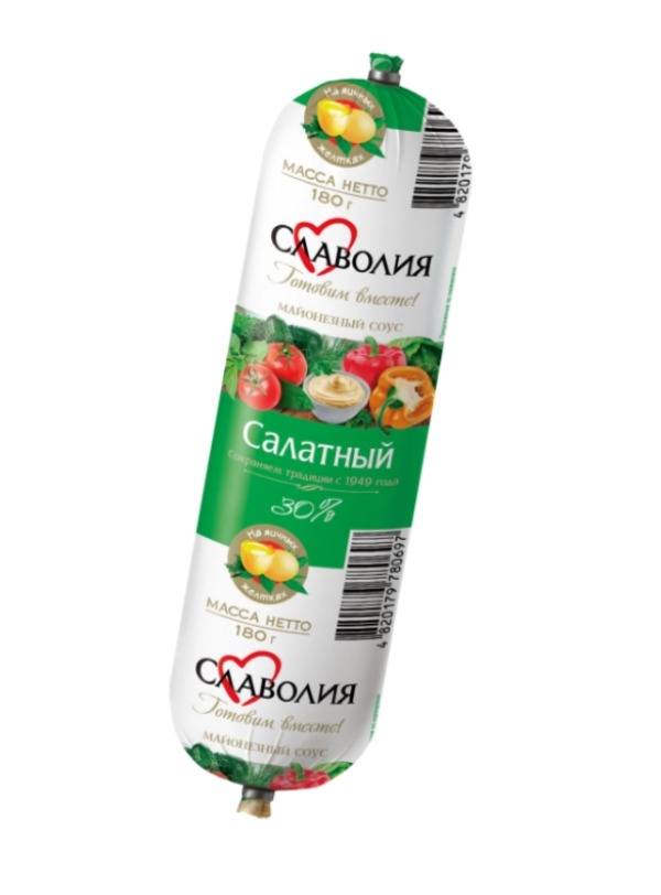 картинка Слав Майонез Салатный 30% соус 180гр чаб от нашего магазина