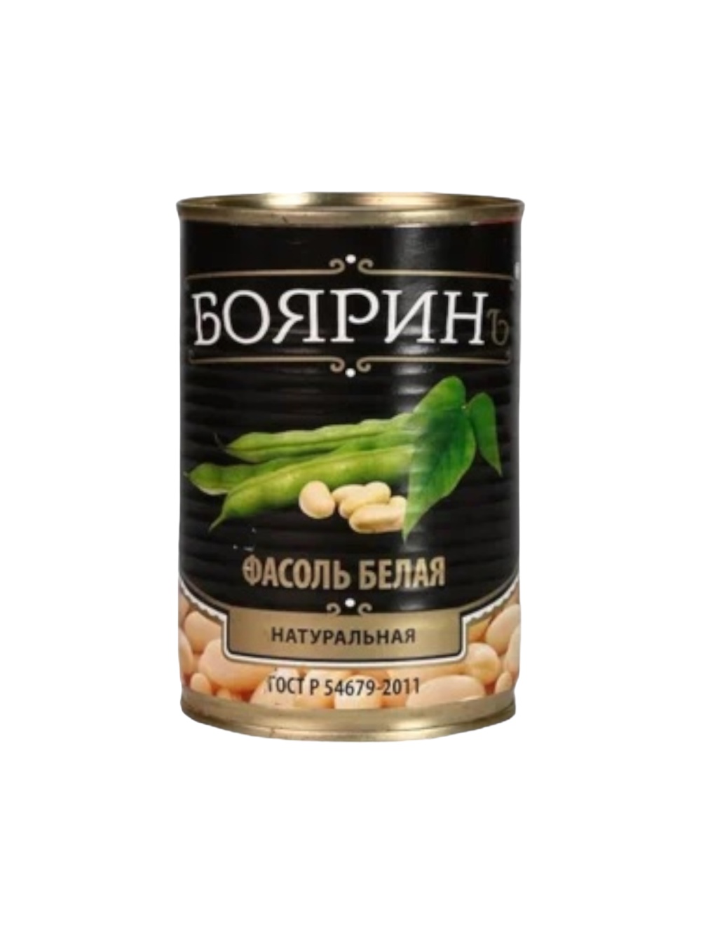 картинка Боярин Фасоль БЕЛАЯ НАТУР 425мл жб от нашего магазина