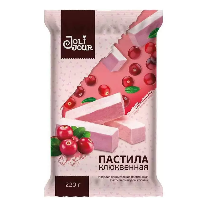картинка Гор Жоли Жур Пастила КЛЮКВА 220гр от нашего магазина