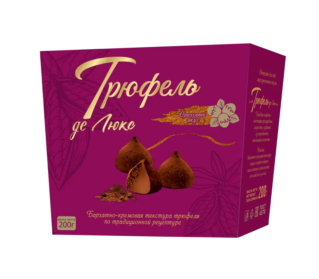 картинка Лак Коробка ТРЮФЕЛЬ дел люкс ОРЕХОВЫЙ 200г. от нашего магазина
