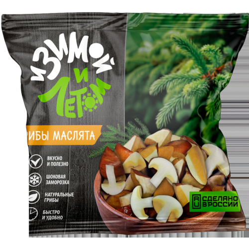 картинка Маслята быстрозамороженные 300г Зимой и летом от нашего магазина