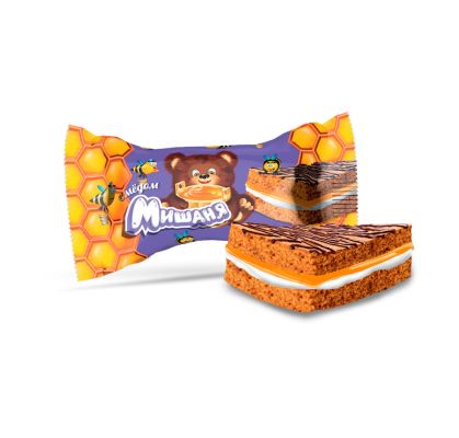 картинка Мишаня Мини МЕД бисквит пирож (ВЕС от 0,250) от нашего магазина